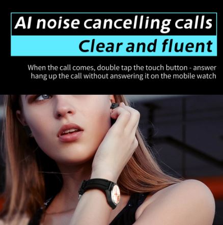 Hepu - 2-in-1 Smart Watch