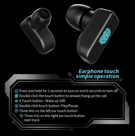 Hepu - 2-in-1 Smart Watch