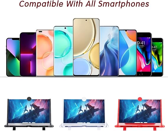 3D Magnifier Mobile Screen