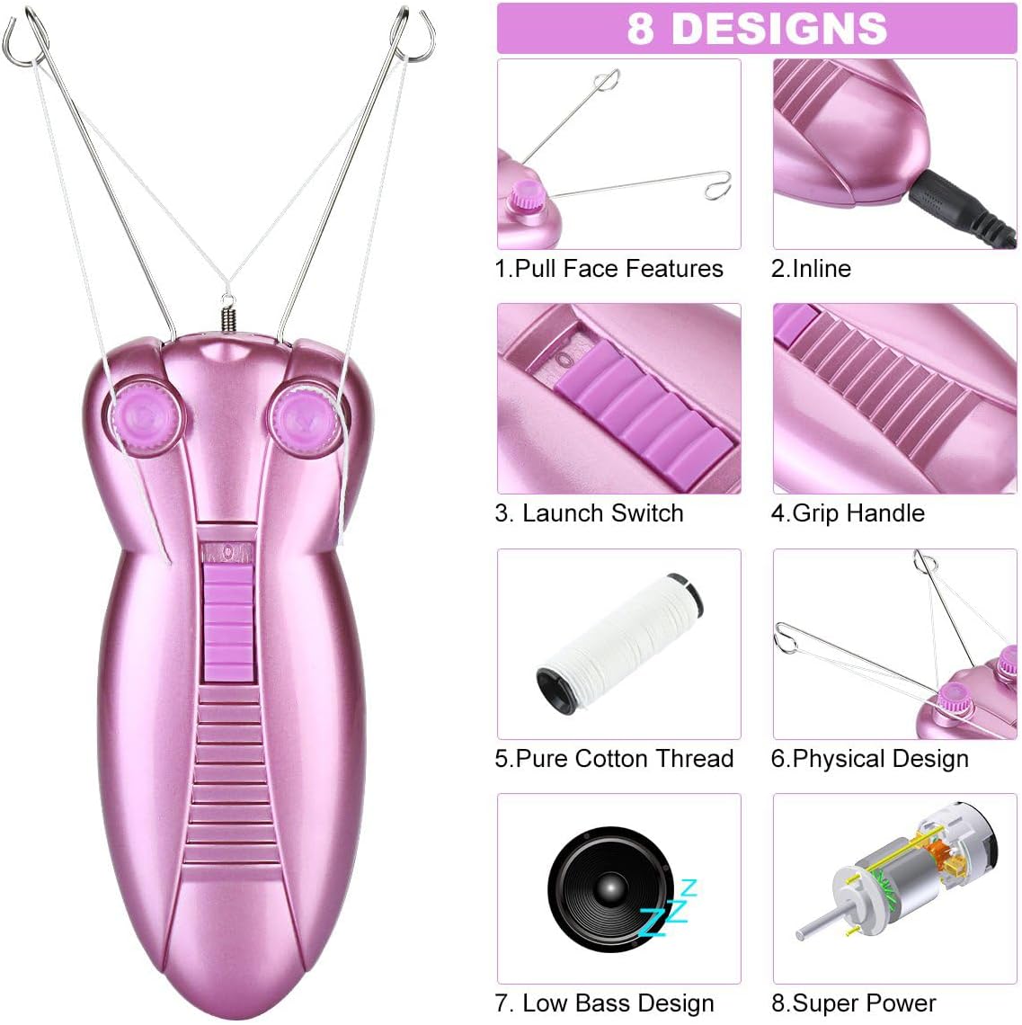 Ladies Facial Epilator Electric Ladies